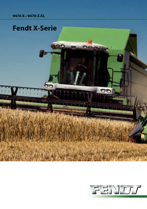 Combine maaidorsers Fendt 9470 X