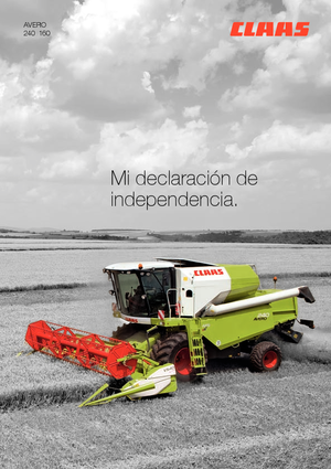 Combine maaidorsers Claas Avero 160