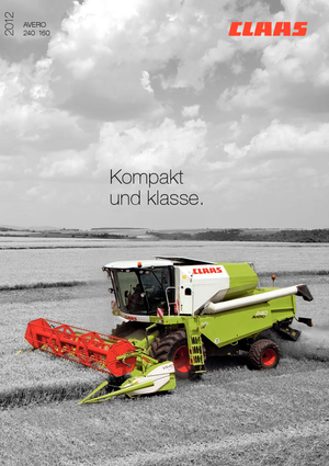 Combine maaidorsers Claas Avero 160