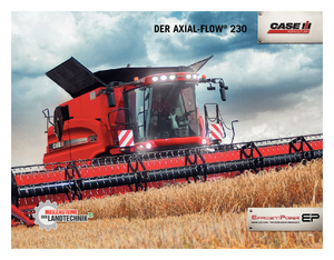 Combine maaidorsers Case IH Axial Flow 8230