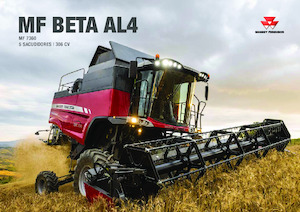 Combine maaidorsers Massey Ferguson Beta 7360 AL4