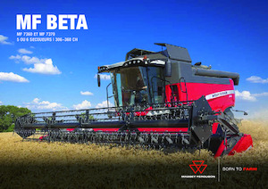 Combine maaidorsers Massey Ferguson Beta 7360 PL