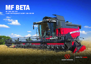 Combine maaidorsers Massey Ferguson Beta 7370