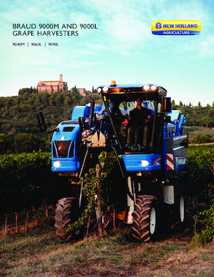 Combine maaidorsers New Holland Braud 9040M