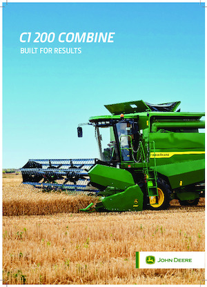 Combine maaidorsers John Deere C1 200