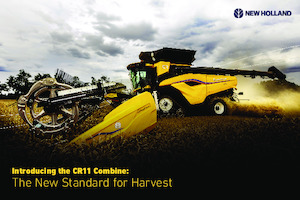 Combine maaidorsers New Holland CR11 Track