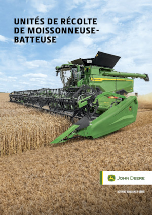 Combine maaidorsers maaibalk John Deere RDF40