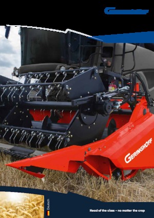 Combine maaidorsers maaibalk Geringhoff HVV 720