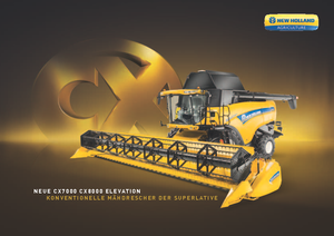 Combine maaidorsers New Holland CX 8070 Elevation