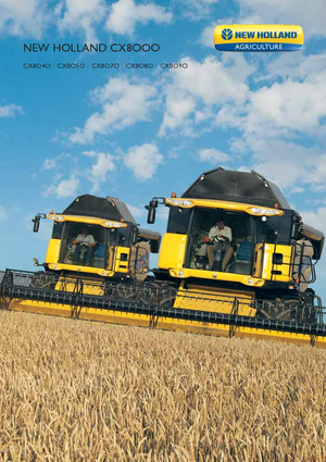 Combine maaidorsers New Holland CX 8090 SCR
