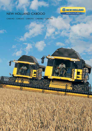 Combine maaidorsers New Holland CX 8090 SCR