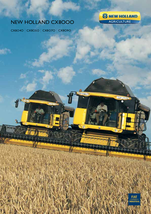 Combine maaidorsers New Holland CX 8090 SCR