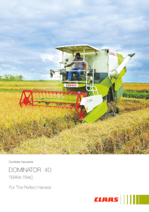 Combine maaidorsers Claas Dominator 40 Terra Trac