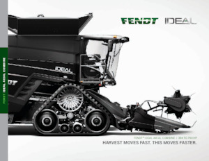 Combine maaidorsers Fendt Ideal 10