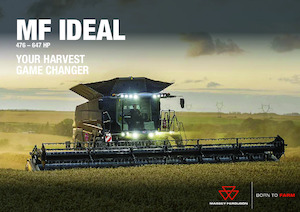 Combine maaidorsers Massey Ferguson Ideal 7 PL