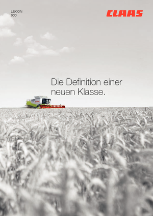 Combine maaidorsers Claas Lexion 600 Terra-Trac