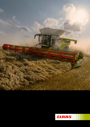 Combine maaidorsers Claas Lexion 8500