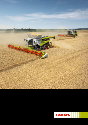 Combine maaidorsers Claas Lexion 8600  
