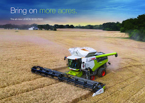 Combine maaidorsers Claas Lexion 8600 Terra Trac 