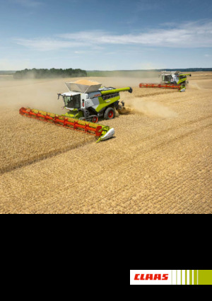 Combine maaidorsers Claas Lexion 8600  