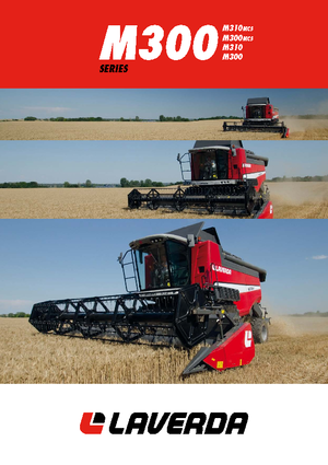 Combine maaidorsers Laverda M 300 