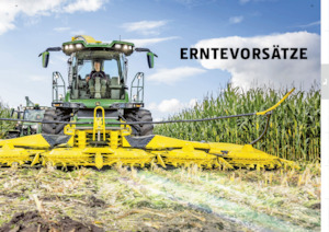 Combine maaidorsers maïskop John Deere 445