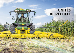 Combine maaidorsers maïskop John Deere 445