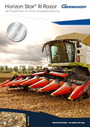 Combine maaidorsers maïsvanger Geringhoff HSIII 800 FB