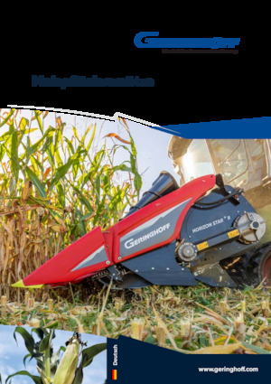 Combine maaidorsers maïsvanger Geringhoff MSH 900 B