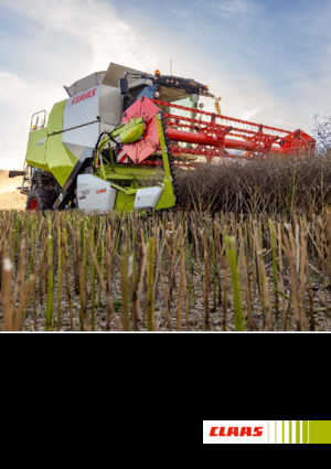 Combine maaidorser vanger Claas Swath UP 450