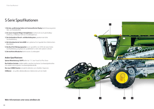 Combine maaidorsers John Deere S 690