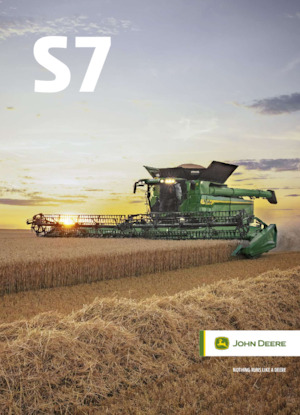 Combine maaidorsers John Deere S7 850  