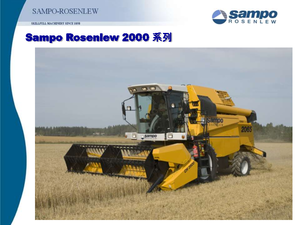Combine maaidorsers Sampo Rosenlew SR 2065 Spezial