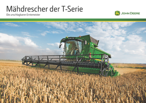 Combine maaidorsers John Deere T 670 i