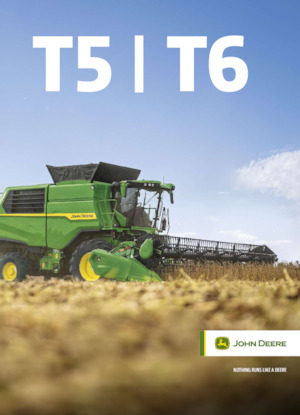 Combine maaidorsers John Deere T5 600  