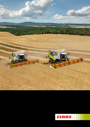 Combine maaidorsers Claas Trion 720  