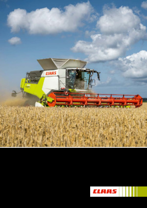 Combine maaidorsers Claas Trion 740    