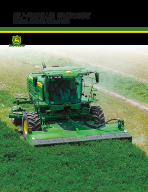 Combine maaidorsers John Deere W260M