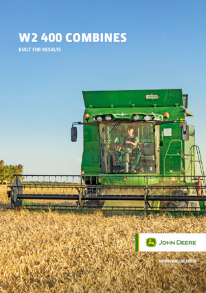 Combine maaidorsers John Deere W2 400