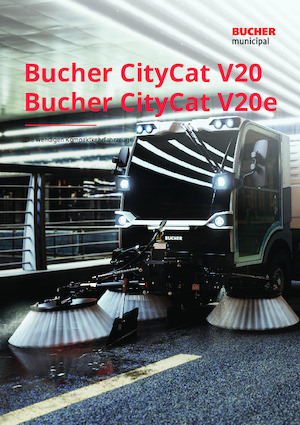 Compact veegmachines Bucher-Schörling CityCat V20