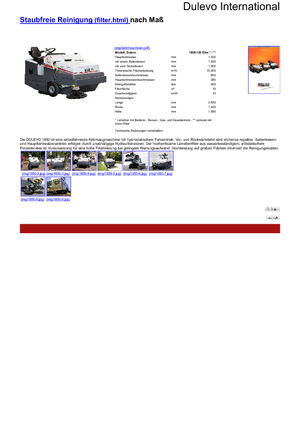 Compact veegmachines Dulevo Dulevo 1850/120 Elite EH