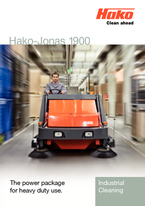 Compact veegmachines Hako Jonas 1900 V