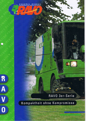 Compact veegmachines Ravo Ravo 340 CD