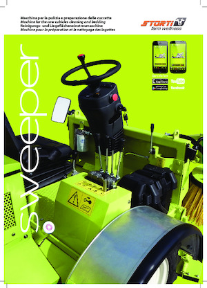 Compact veegmachines Storti Sweeper