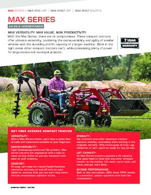 Compacttrekkers Mahindra Max 25XL HST