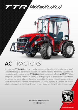 Compacttrekkers Carraro TTR 4800 HST