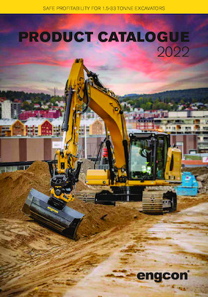Compactors voor hydraulische graafmachines engcon PP350