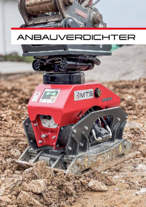 Compactors voor hydraulische graafmachines MTS V7