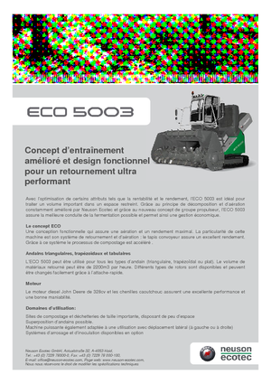 Compostdraaiers Neuson-Ecotec ECO 5003