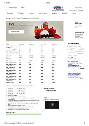 Compostdraaiers Seko SCV 470 MD